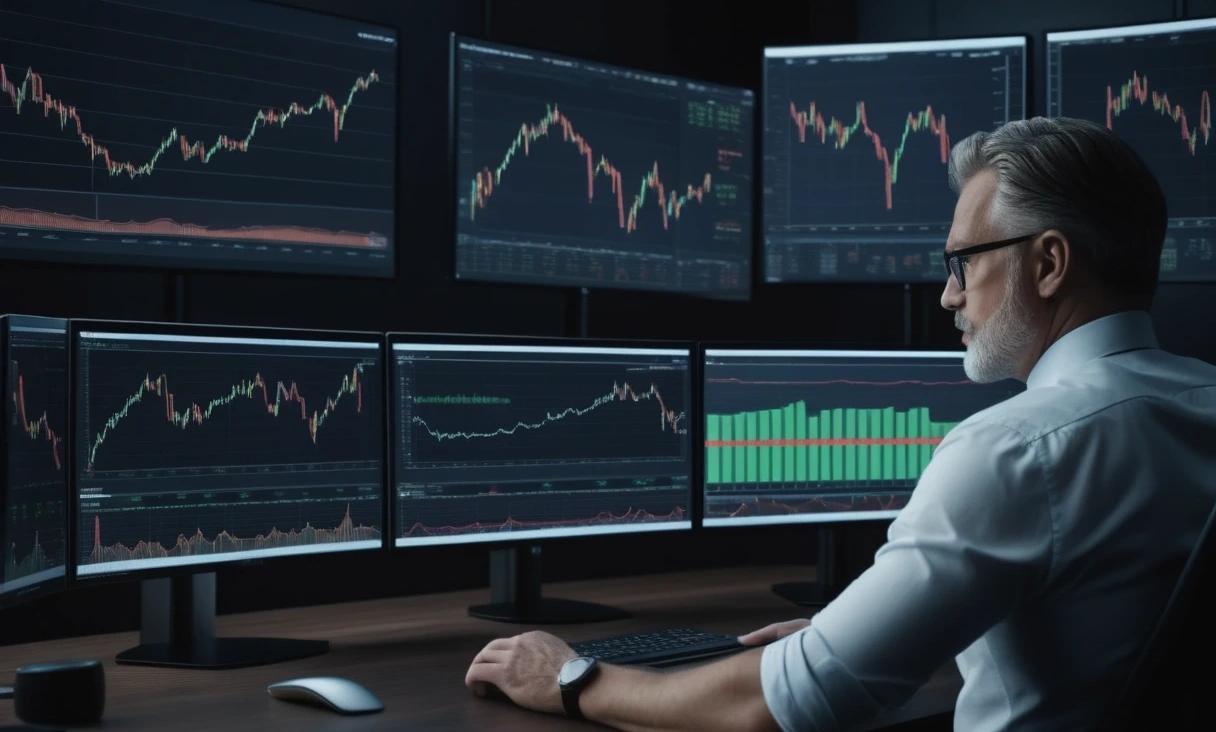 highend cinematic shot financial 0