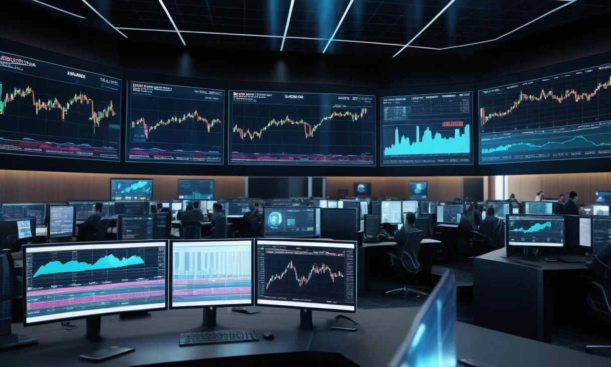 hightech digital trading floor 0 2