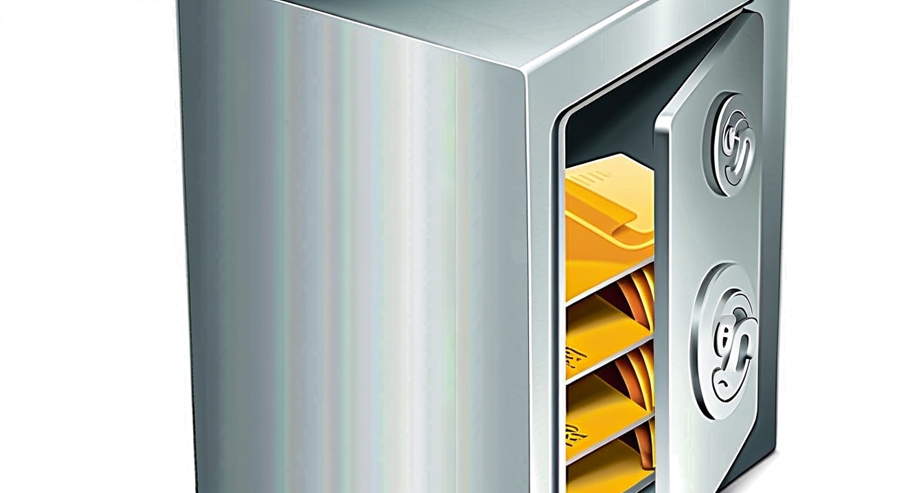 sleek metallic credit card folded silico 1