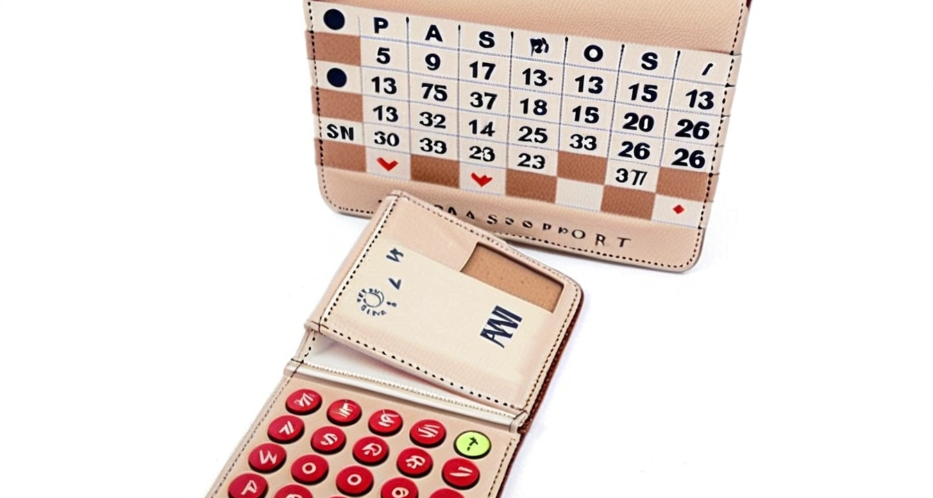 sleek silver desk calendar with minimali 1