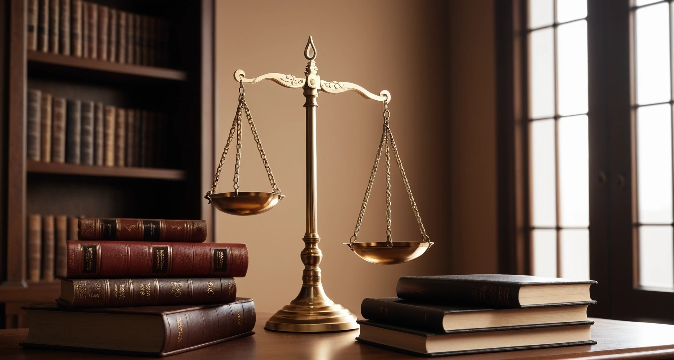 신용카드 - 연회비 대비 순수익 극대화 전략과 앱 관리 (concept of credit card, a classic brass balance scale of justice next to leather-bound books, no people)